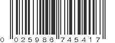 UPC 025986745417