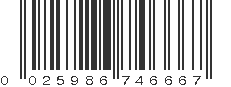 UPC 025986746667