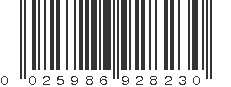 UPC 025986928230