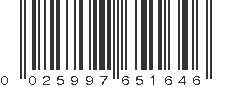 UPC 025997651646