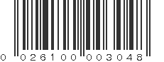 UPC 026100003048