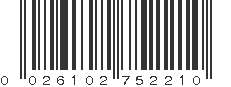 UPC 026102752210