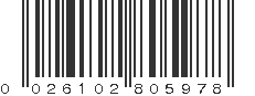 UPC 026102805978