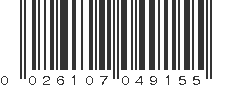 UPC 026107049155