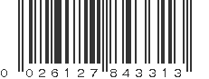 UPC 026127843313