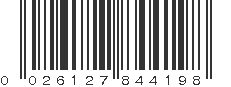 UPC 026127844198