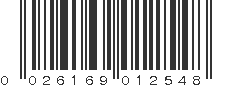 UPC 026169012548