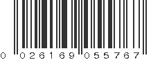 UPC 026169055767