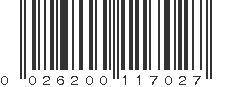 UPC 026200117027