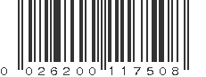 UPC 026200117508