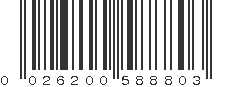 UPC 026200588803