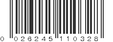 UPC 026245110328