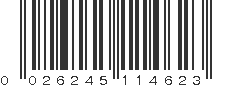 UPC 026245114623