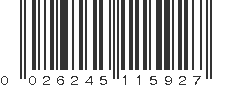 UPC 026245115927