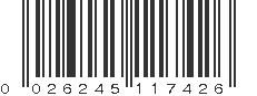 UPC 026245117426