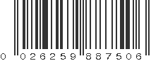 UPC 026259887506
