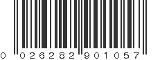 UPC 026282901057