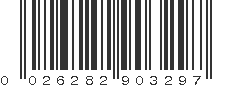 UPC 026282903297