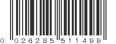 UPC 026285511499