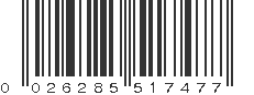 UPC 026285517477