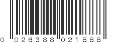 UPC 026388021888