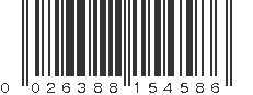 UPC 026388154586