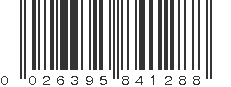 UPC 026395841288