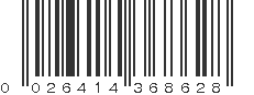 UPC 026414368628