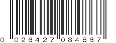 UPC 026427084867