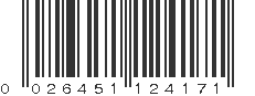 UPC 026451124171