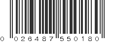 UPC 026487550180