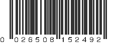 UPC 026508152492