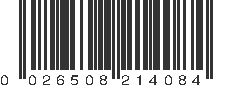 UPC 026508214084