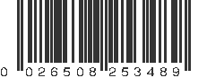 UPC 026508253489