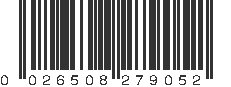 UPC 026508279052