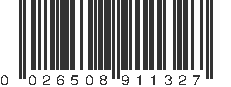 UPC 026508911327