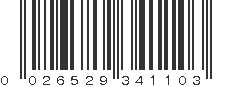 UPC 026529341103