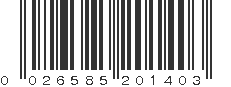 UPC 026585201403