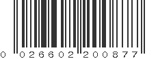 UPC 026602200877