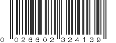 UPC 026602324139