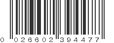 UPC 026602394477