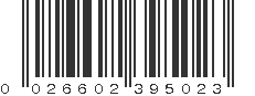 UPC 026602395023