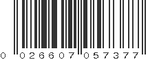 UPC 026607057377