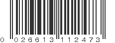 UPC 026613112473