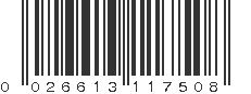 UPC 026613117508