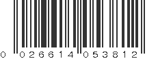 UPC 026614053812