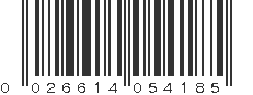 UPC 026614054185