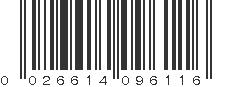 UPC 026614096116