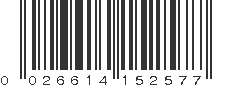 UPC 026614152577