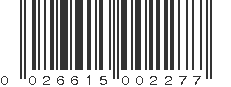 UPC 026615002277